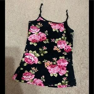 Ambience Apparel floral tank top‎ size Small